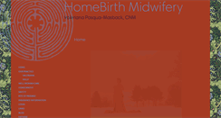 Desktop Screenshot of homebirthmidwifery.com